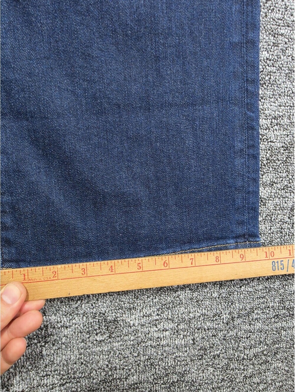 J.CREW Women's Slim Fit High Rise Wide-Leg Dark Wash Stretch Blue Jeans 4-Pkt - Picture 4 of 11